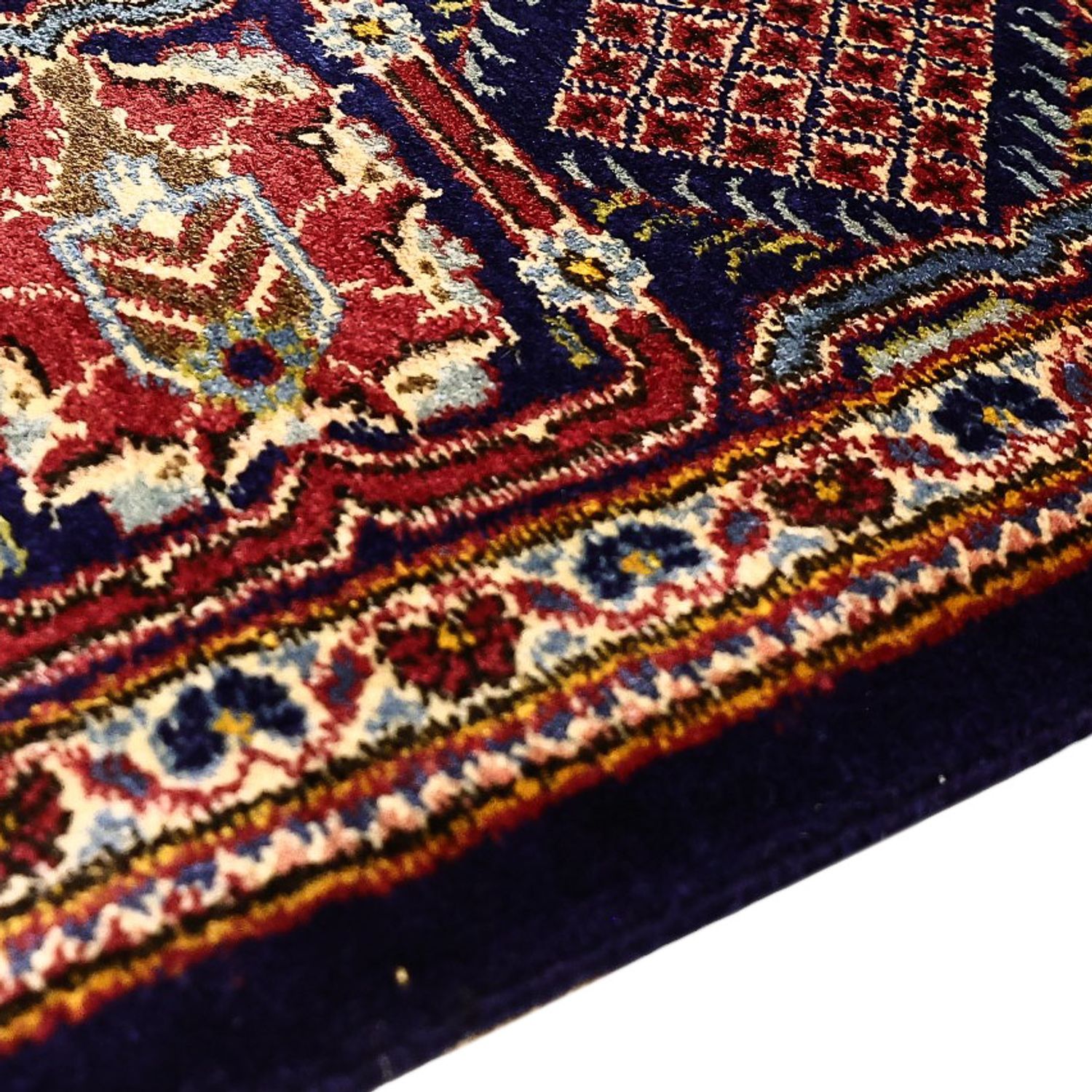 Perzisch tapijt - Keshan - 211 x 143 cm - donkerblauw