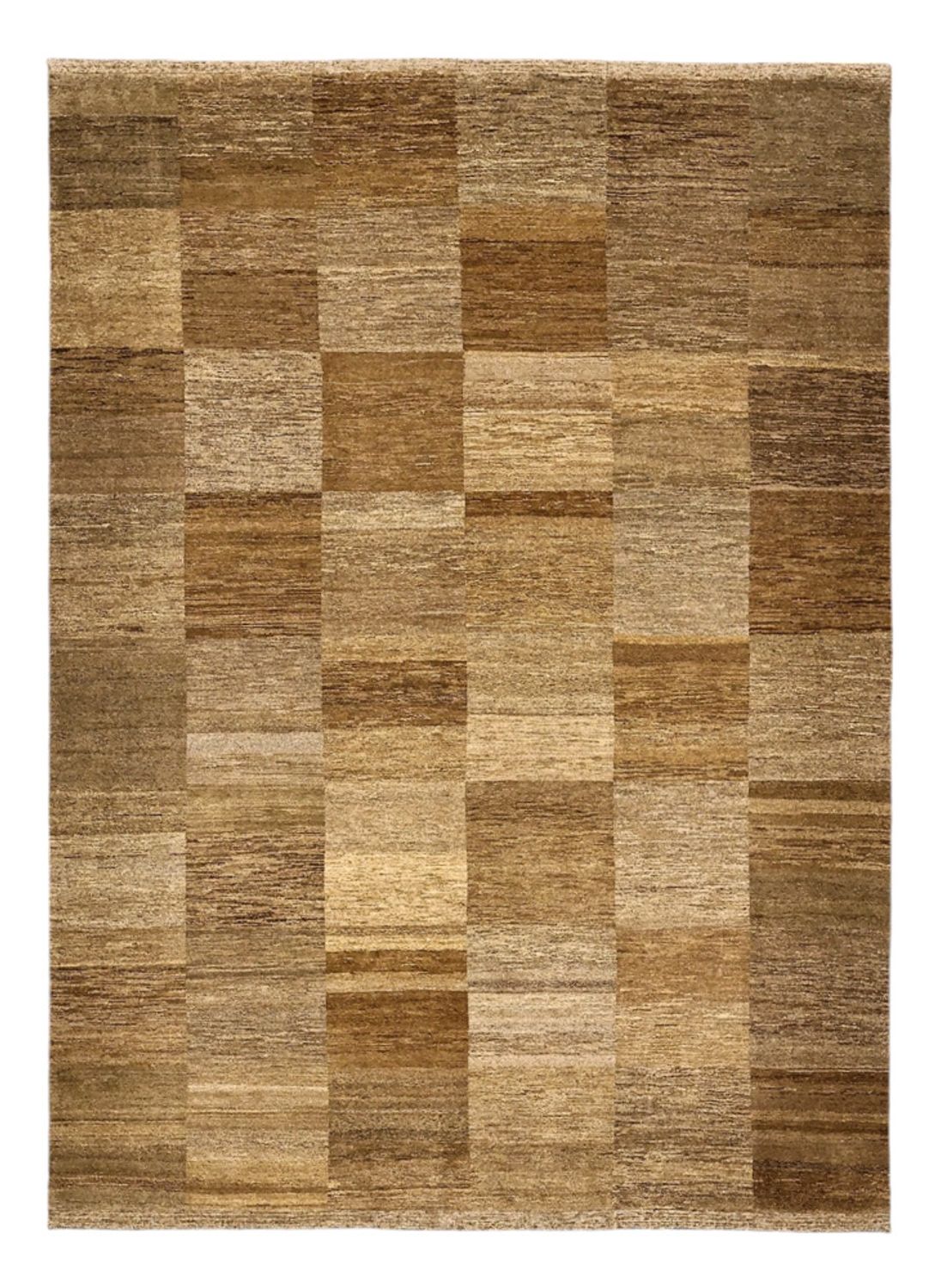 Gabbeh Koberec - Loribaft Perský - 270 x 207 cm - tmavě béžová