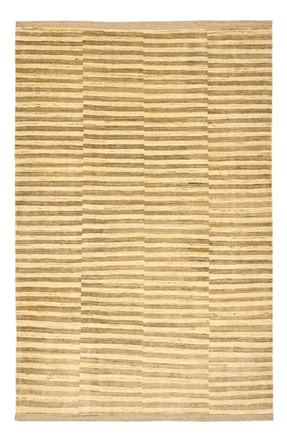 Gabbeh Koberec - Loribaft Perský - 292 x 198 cm - světle béžová