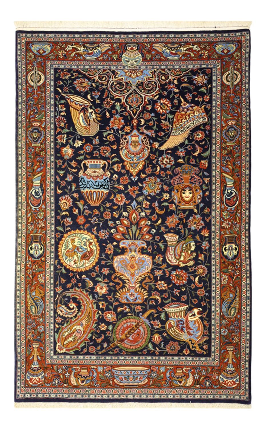 Perserteppich - Classic - 162 x 104 cm - mehrfarbig