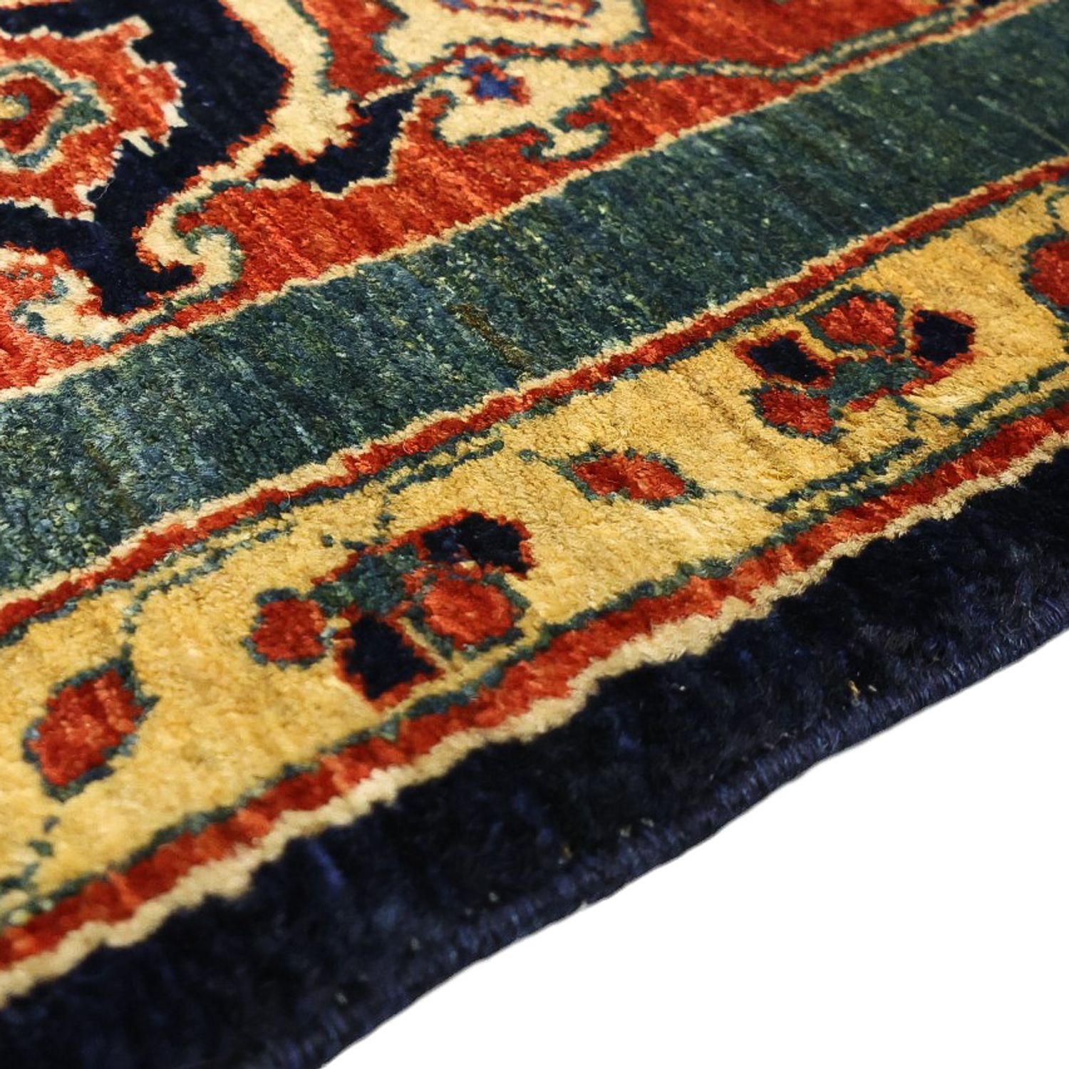 Alfombra persa - Nómada - 235 x 174 cm - azul oscuro