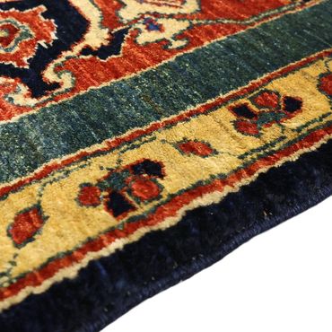 Tapete Persa - Nomadic - 235 x 174 cm - azul escuro