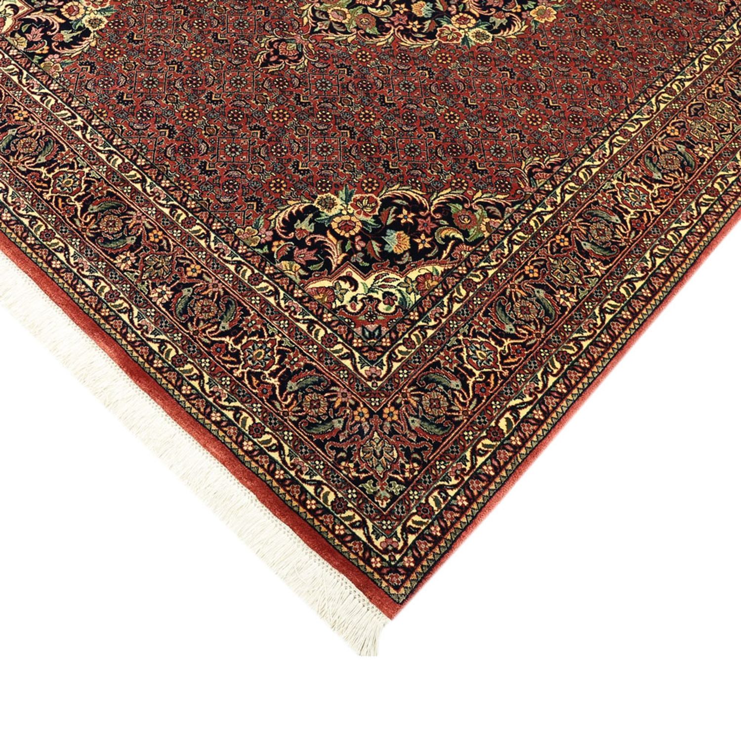 Perzisch tapijt - Bijar - Koninklijke - 199 x 156 cm - donkerrood
