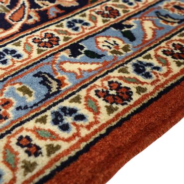 Tapete persa - Keshan - 343 x 247 cm - vermelho claro