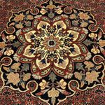 Perzisch tapijt - Bijar - Koninklijke - 198 x 139 cm - donkerrood