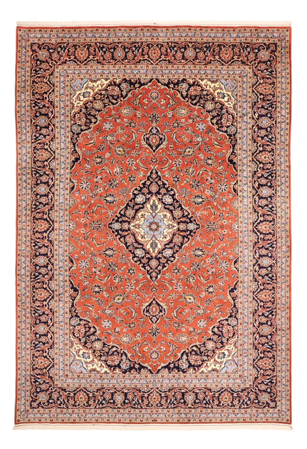 Perský koberec - Keshan - 352 x 244 cm - červená