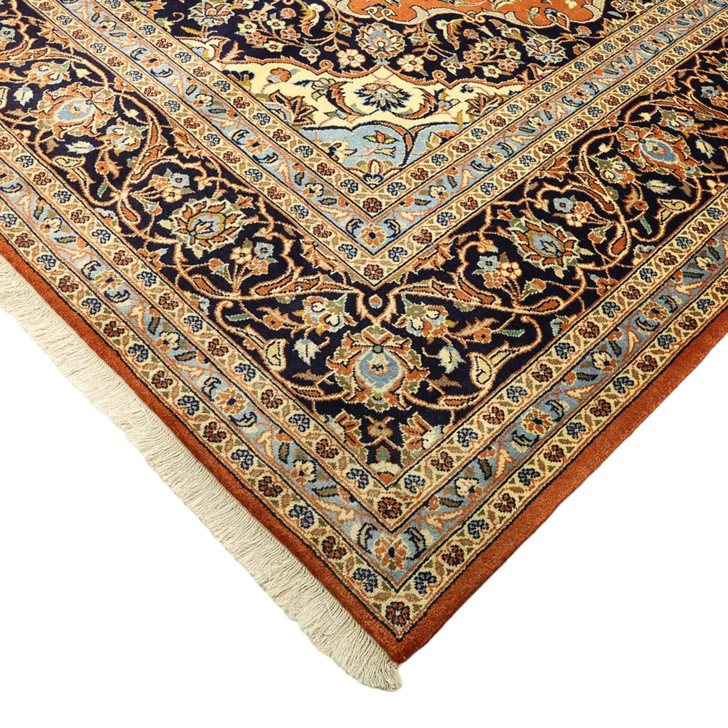Perserteppich - Keshan - 347 x 251 cm - hellrot