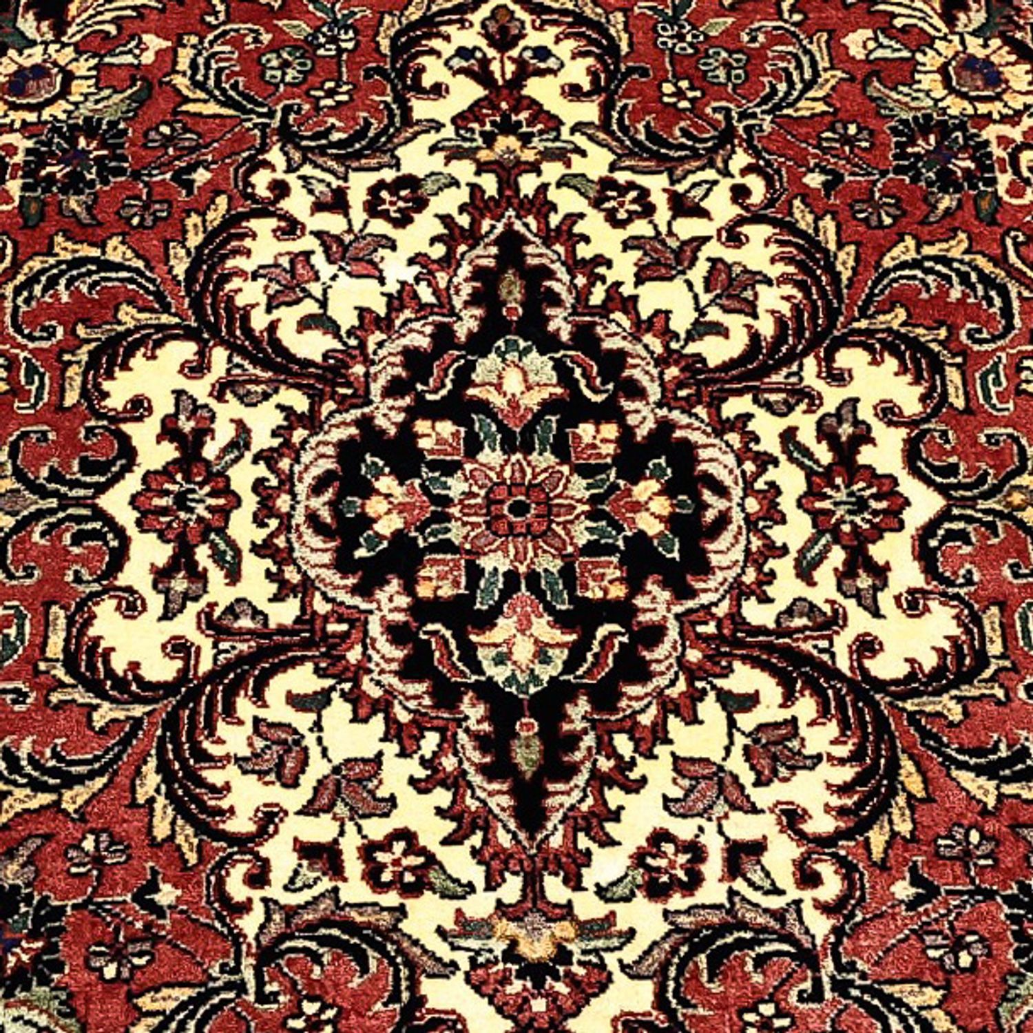 Perzisch tapijt - Bijar - Koninklijke - 202 x 149 cm - donker beige