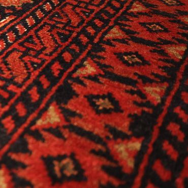 Corredor Tapete Baluch - 198 x 102 cm - vermelho escuro