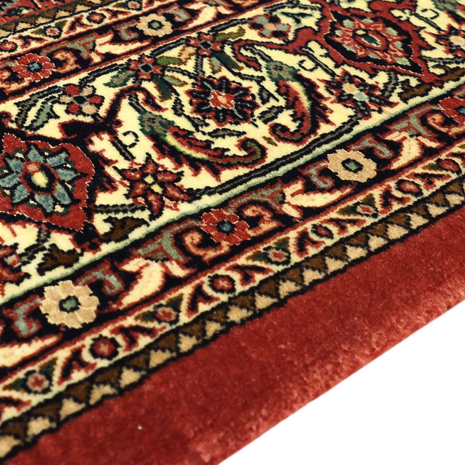 Perzisch tapijt - Bijar - Koninklijke - 194 x 153 cm - donkerrood