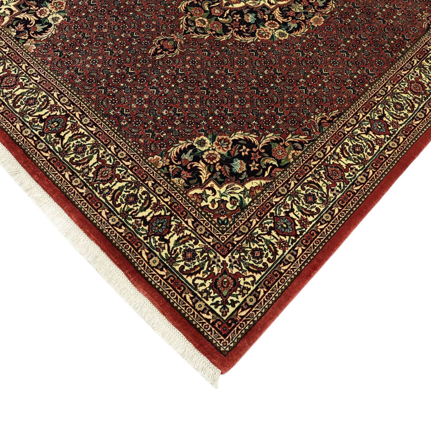 Perzisch tapijt - Bijar - Koninklijke - 194 x 153 cm - donkerrood