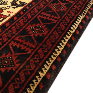 Corredor Tapete Baluch - 196 x 103 cm - bege