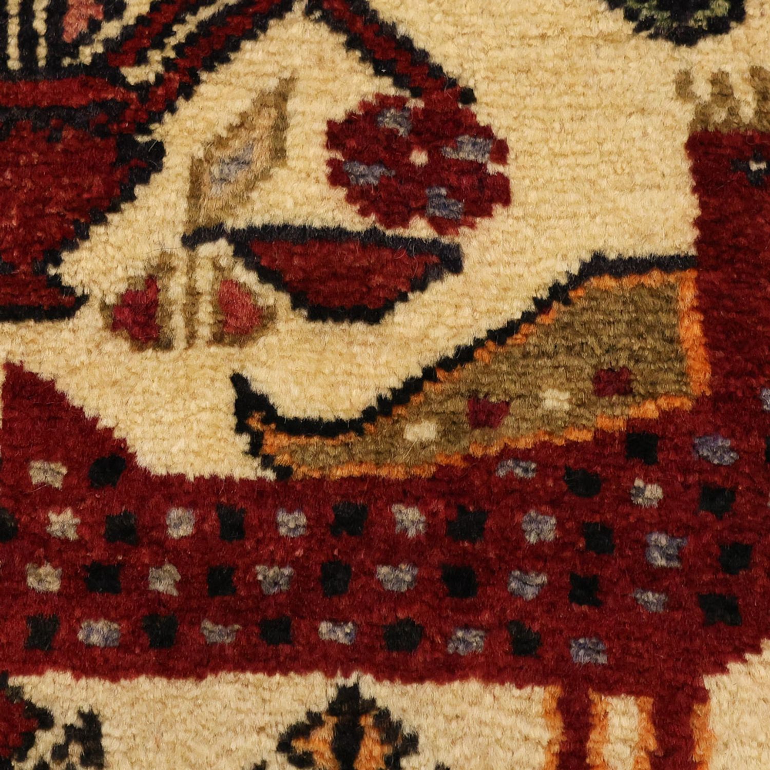 Runner Balúčský koberec - 196 x 109 cm - béžová