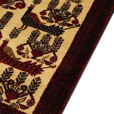 Corredor Tapete Baluch - 196 x 109 cm - bege