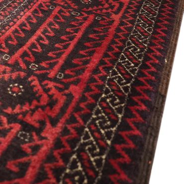 Corredor Tapete Baluch - 207 x 111 cm - azul escuro