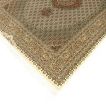 Perzisch tapijt - Tabriz - Royal - Koninklijke - 197 x 154 cm - donker beige
