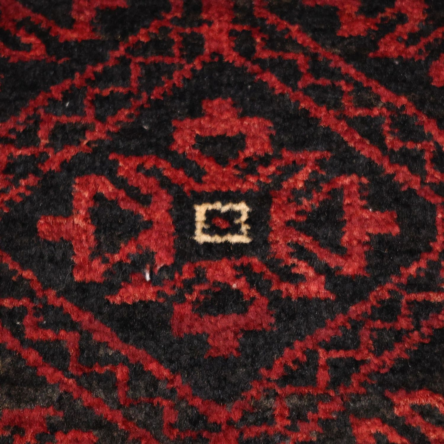Alfombra de pasillo Alfombra Belutsch - 203 x 101 cm - rojo oscuro