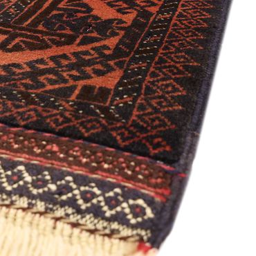 Corredor Tapete Baluch - 196 x 92 cm - vermelho escuro