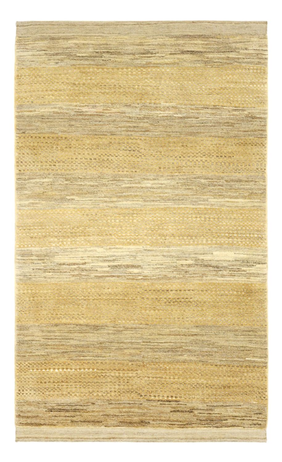 Gabbeh Koberec - Loribaft Perský - 161 x 102 cm - béžová