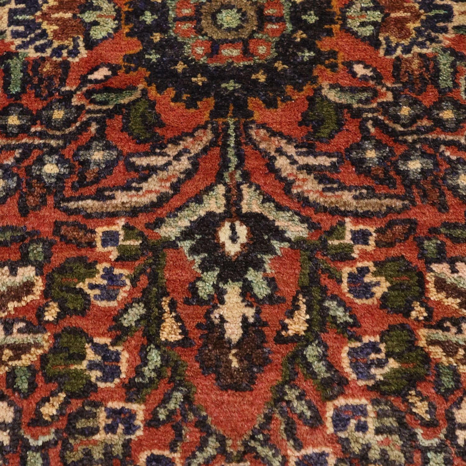 Corredor Tapete Persa - Nomadic - 313 x 83 cm - vermelho escuro