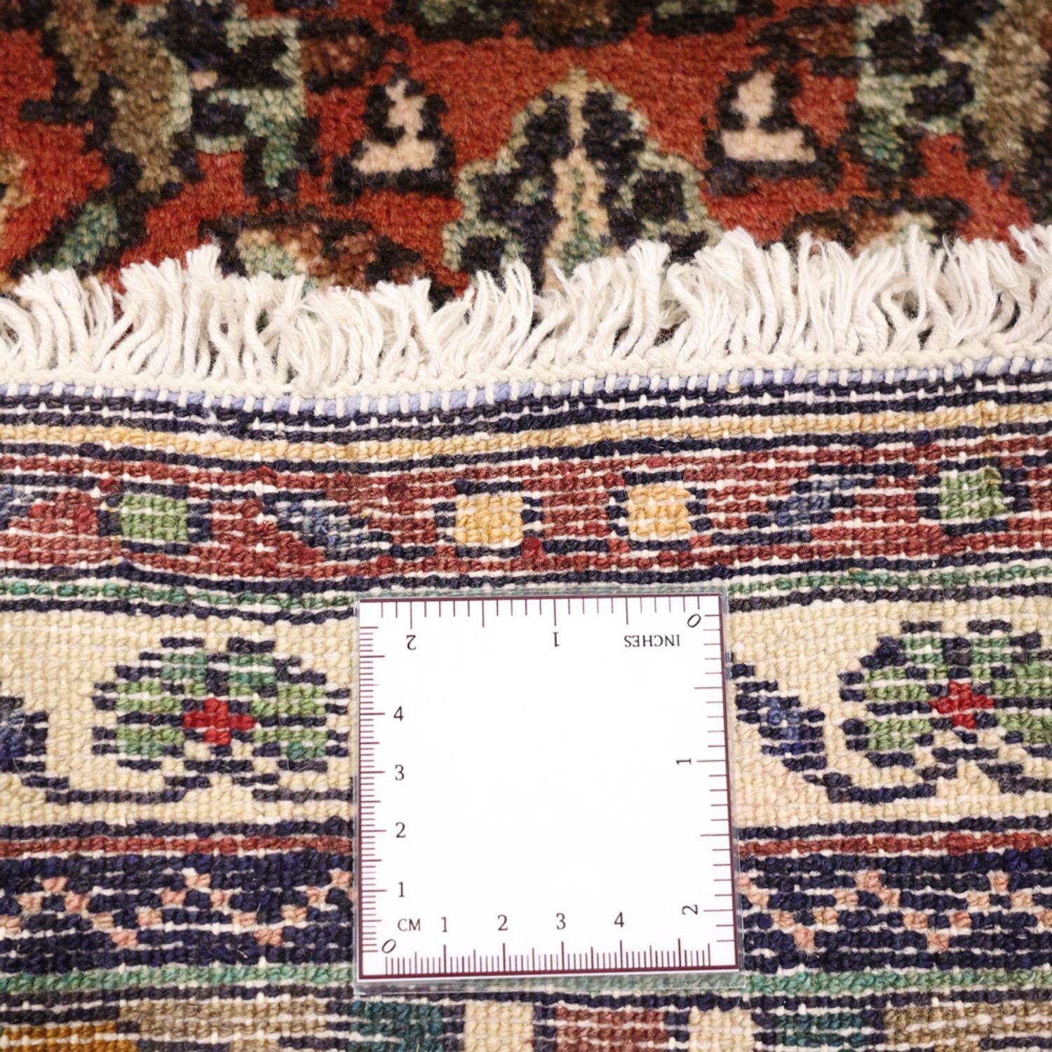 Corredor Tapete Persa - Nomadic - 313 x 83 cm - vermelho escuro