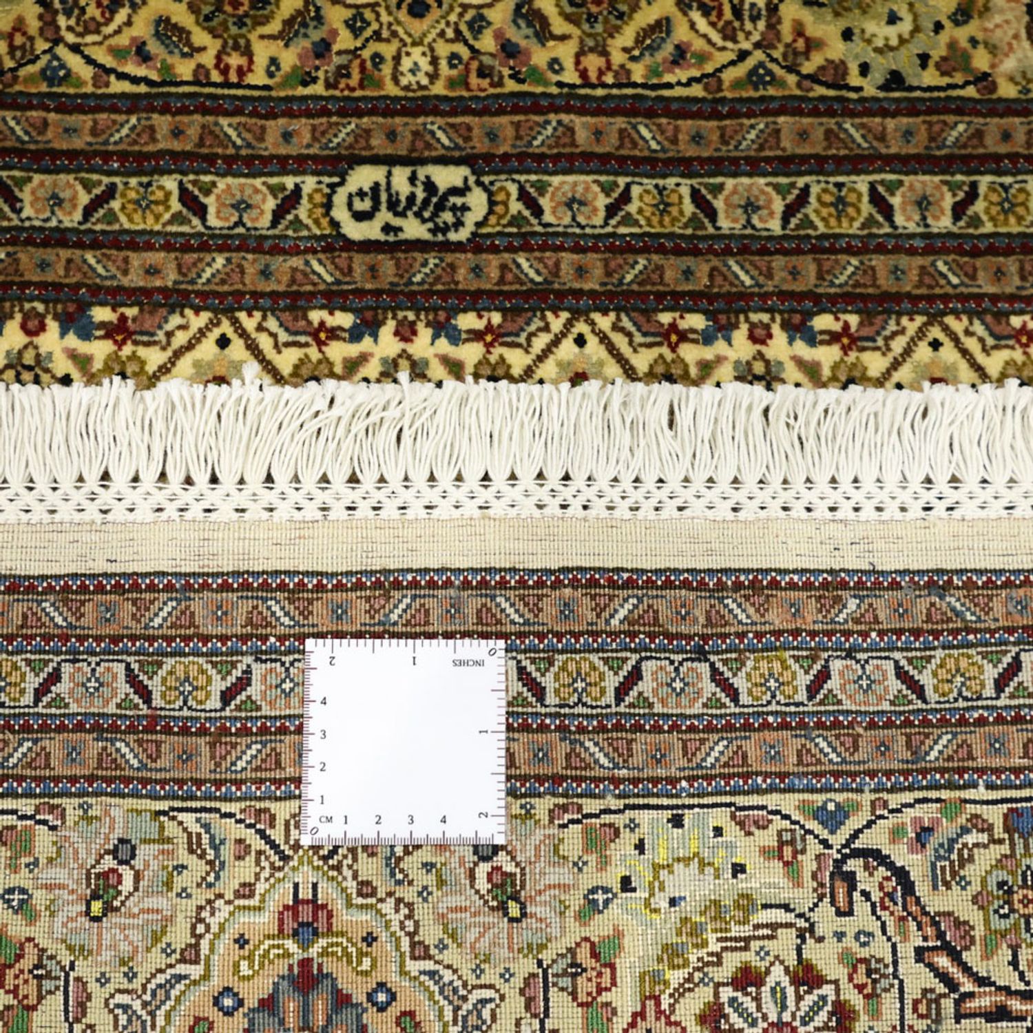 Persisk matta - Tabriz - Royal - Kungliga - 288 x 201 cm - mörk beige