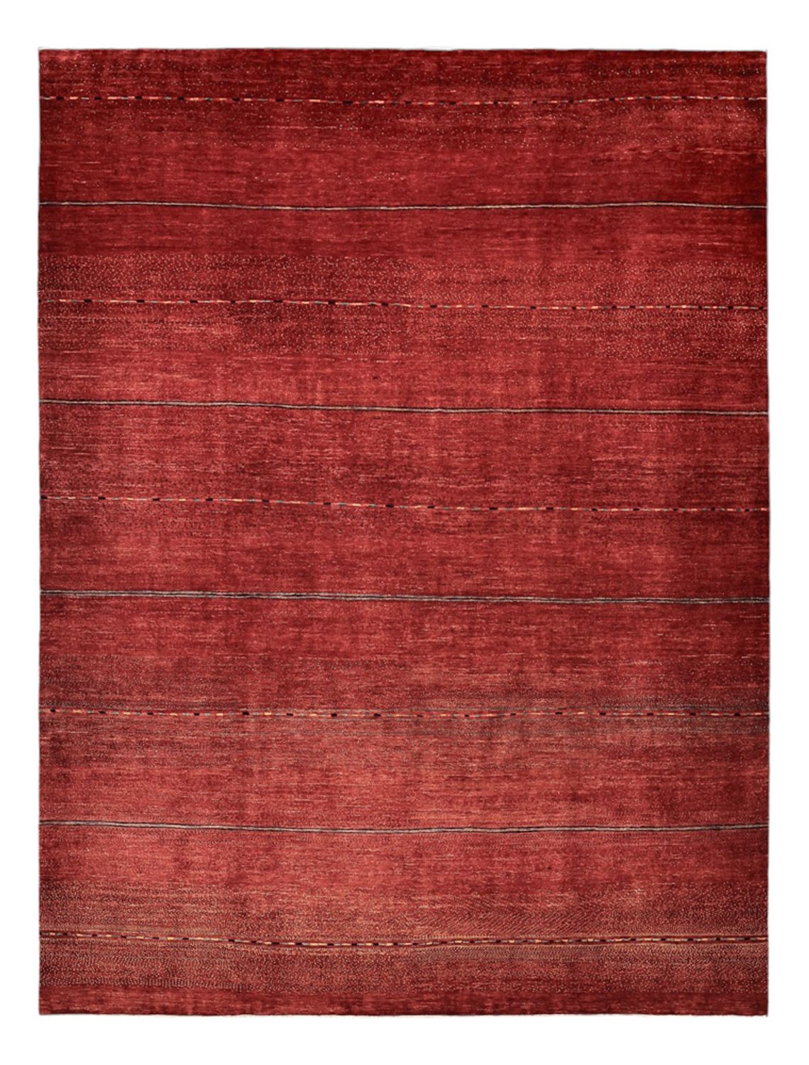Dywan Gabbeh - Loribaft Perski - 326 x 248 cm - czerwony