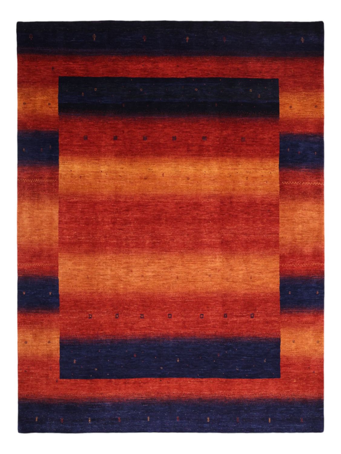 Dywan Gabbeh - Kashkuli perski - 328 x 248 cm - wielokolorowy