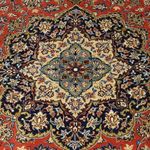 Perzisch tapijt - Ghom - Koninklijk - Zijden halsketting - 220 x 141 cm - rood