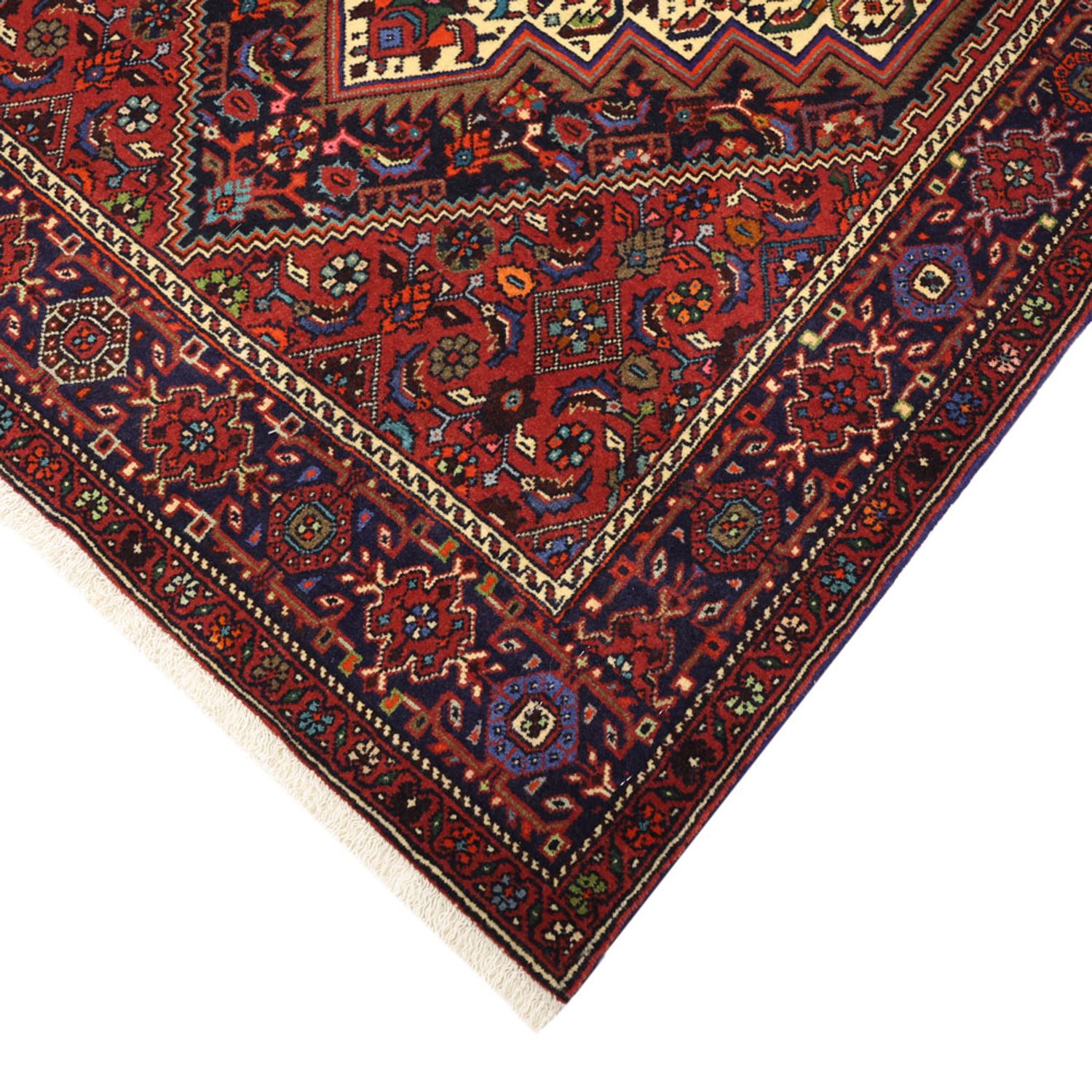 Perski dywan - Nomadyczny - 152 x 102 cm - ciemna czerwień