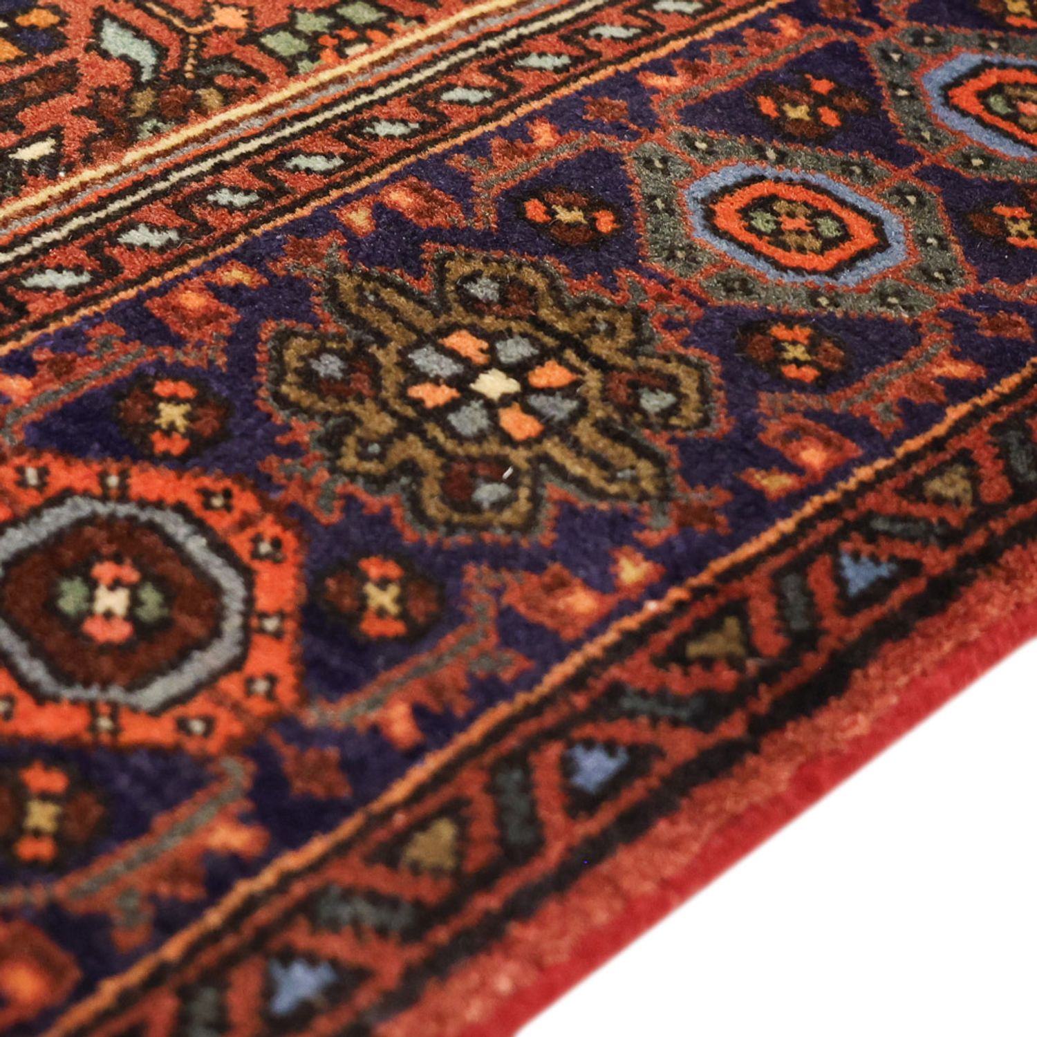 Tappeto Persero - Nomade - 152 x 101 cm - rosso scuro