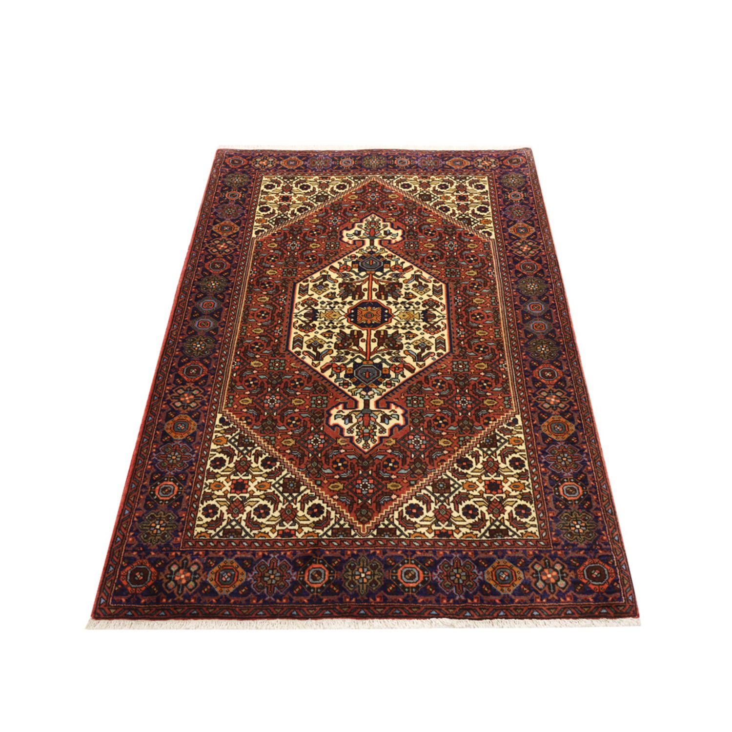 Tappeto Persero - Nomade - 152 x 101 cm - rosso scuro