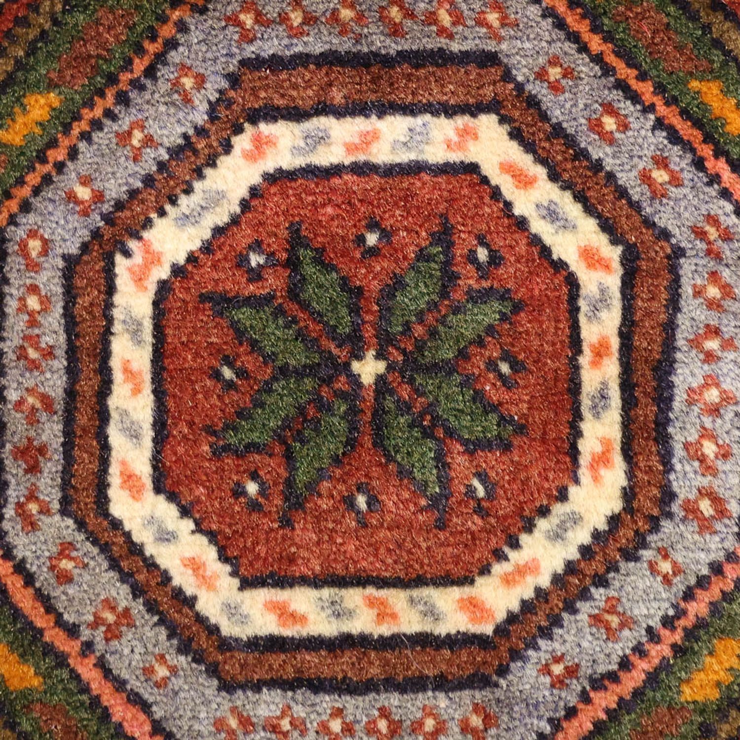 Perserteppich - Nomadic - 158 x 99 cm - dunkelrot