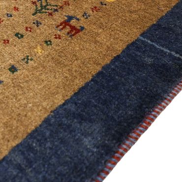 Gabbeh Koberec - Kashkuli Perský - 184 x 121 cm - červená