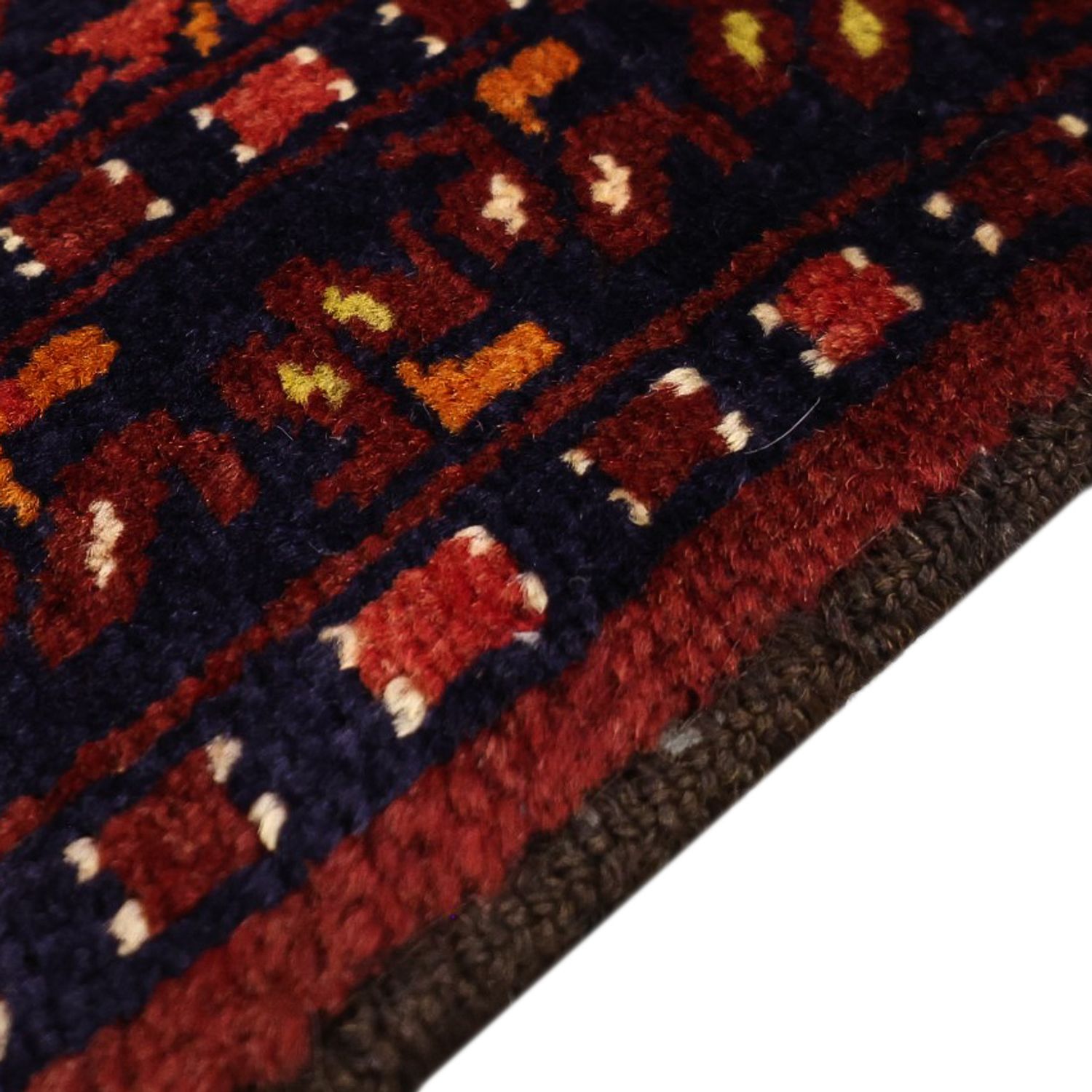 Belutsch Teppich - 142 x 96 cm - mehrfarbig