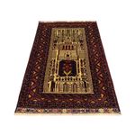 Belutsch Teppich - 142 x 96 cm - mehrfarbig