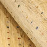 Gabbeh Tapijt - Kashkuli Perzisch - 174 x 115 cm - licht beige