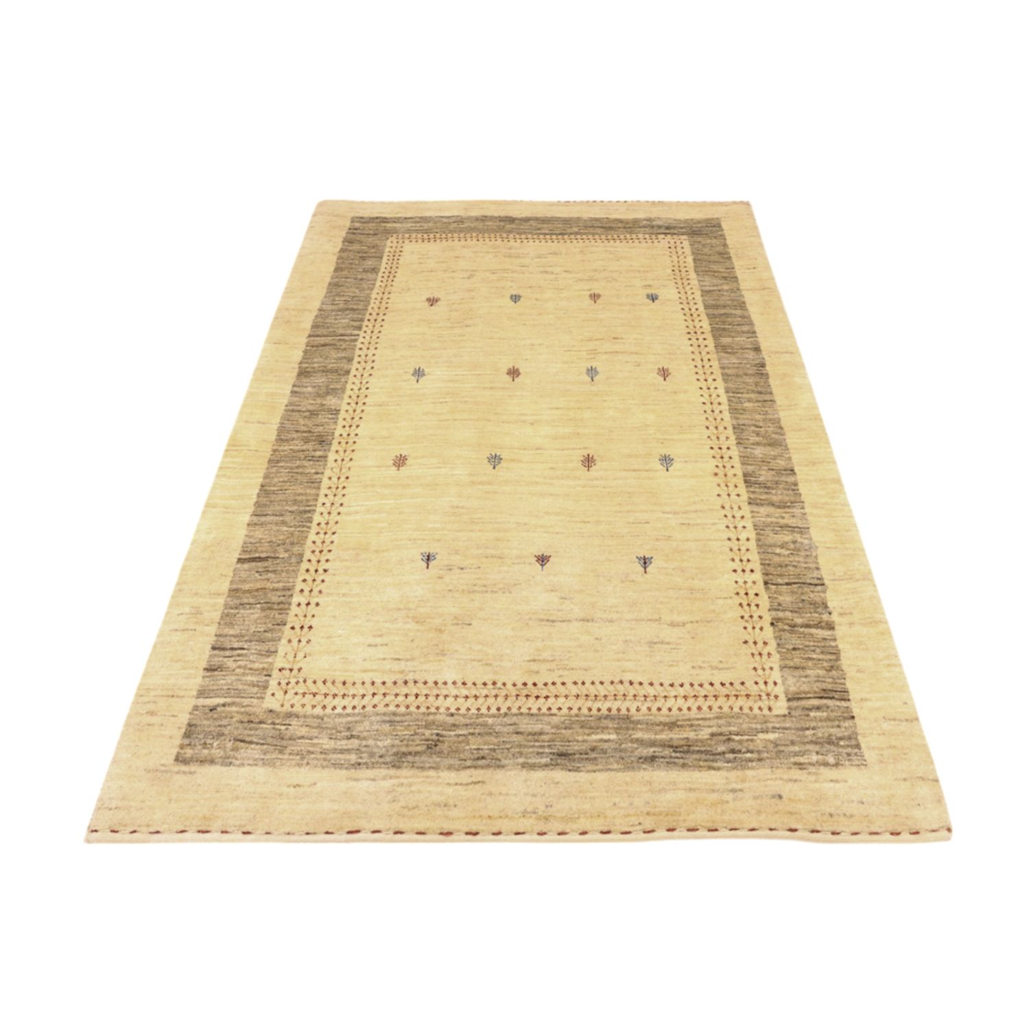 Gabbeh Tapijt - Kashkuli Perzisch - 174 x 119 cm - beige