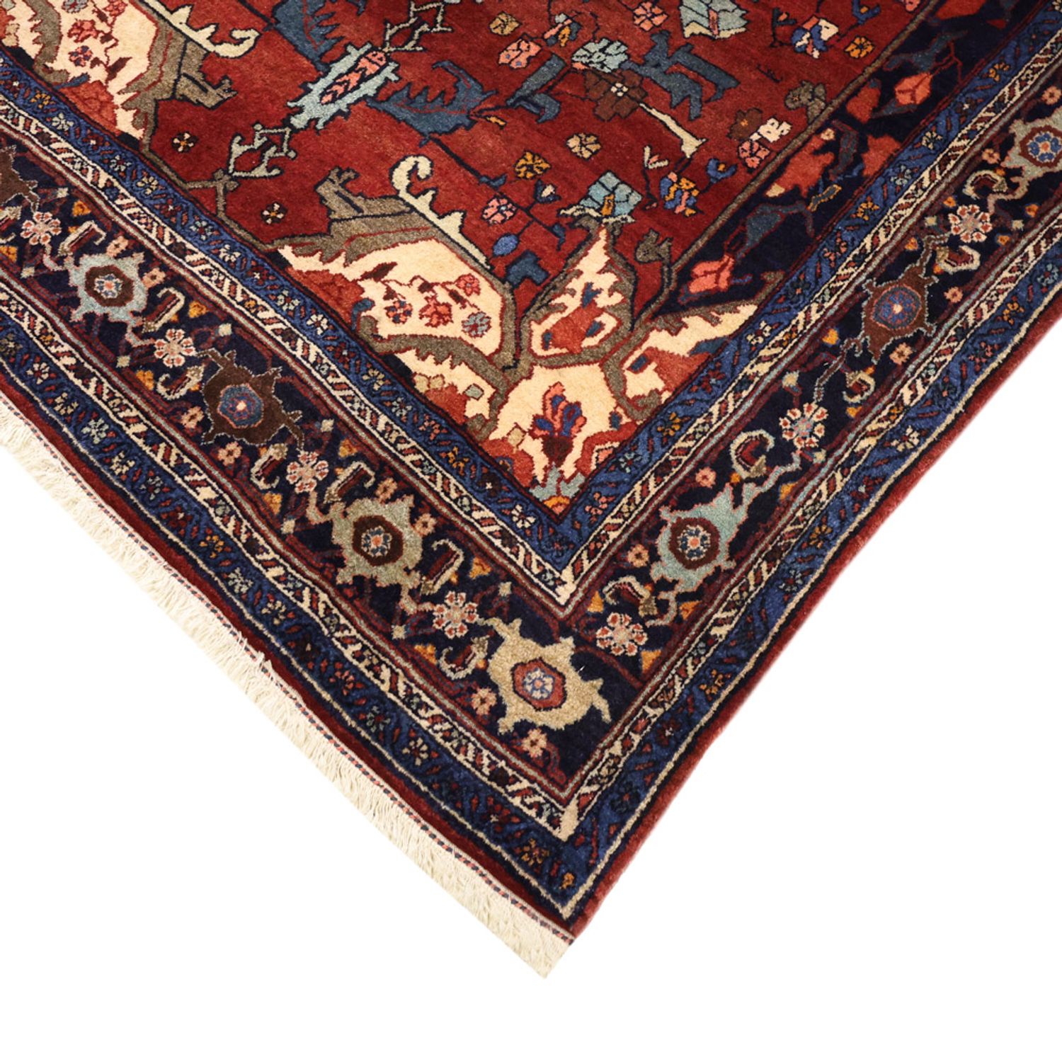 Biegacz Perski dywan - Nomadyczny - 331 x 145 cm - czerwony