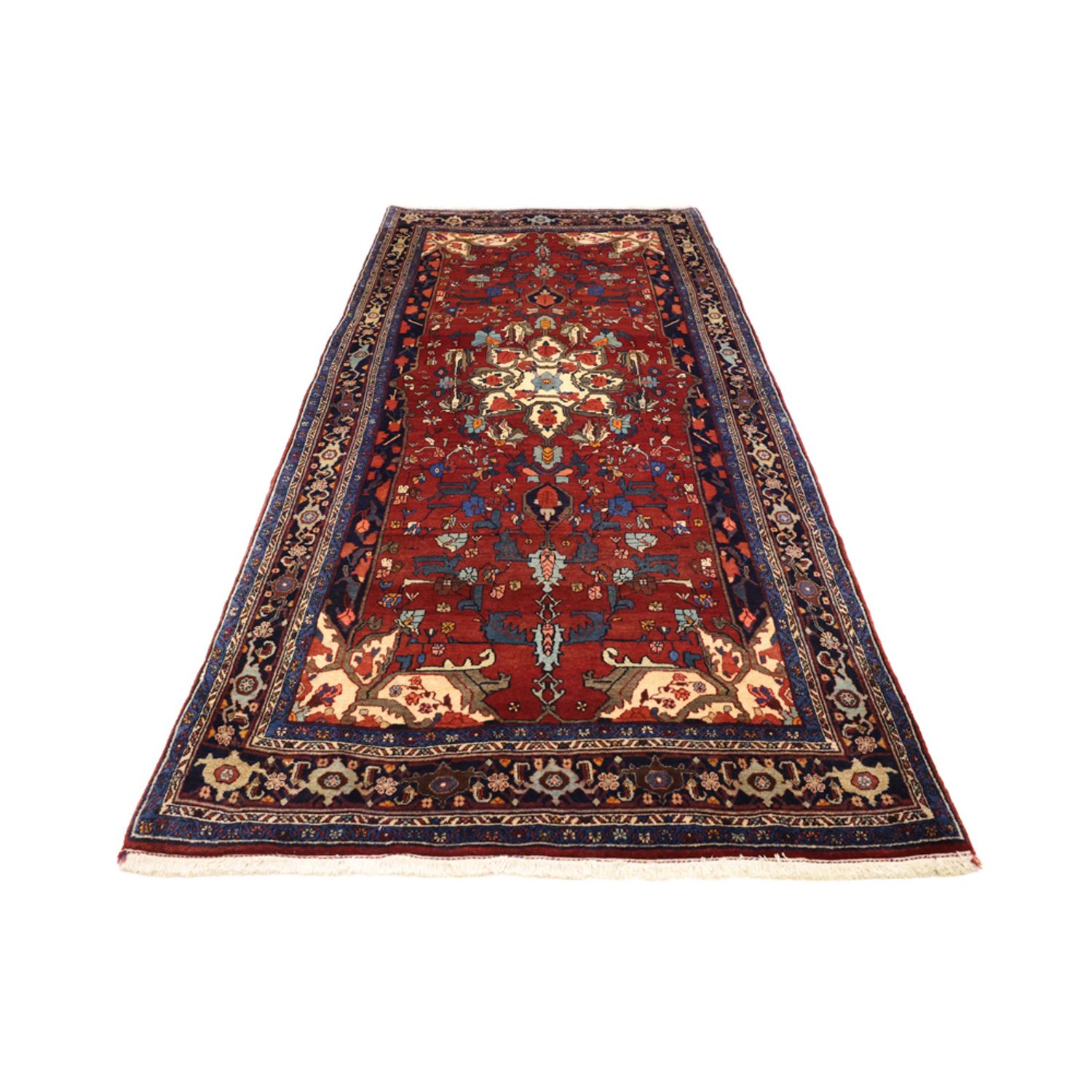 Biegacz Perski dywan - Nomadyczny - 331 x 145 cm - czerwony