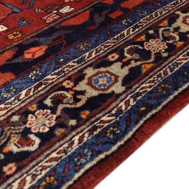 Løper Persisk teppe - Nomadisk - 331 x 145 cm - rød