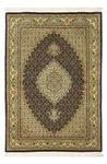 Perserteppich - Täbriz - Royal - 146 x 102 cm - dunkelgrün