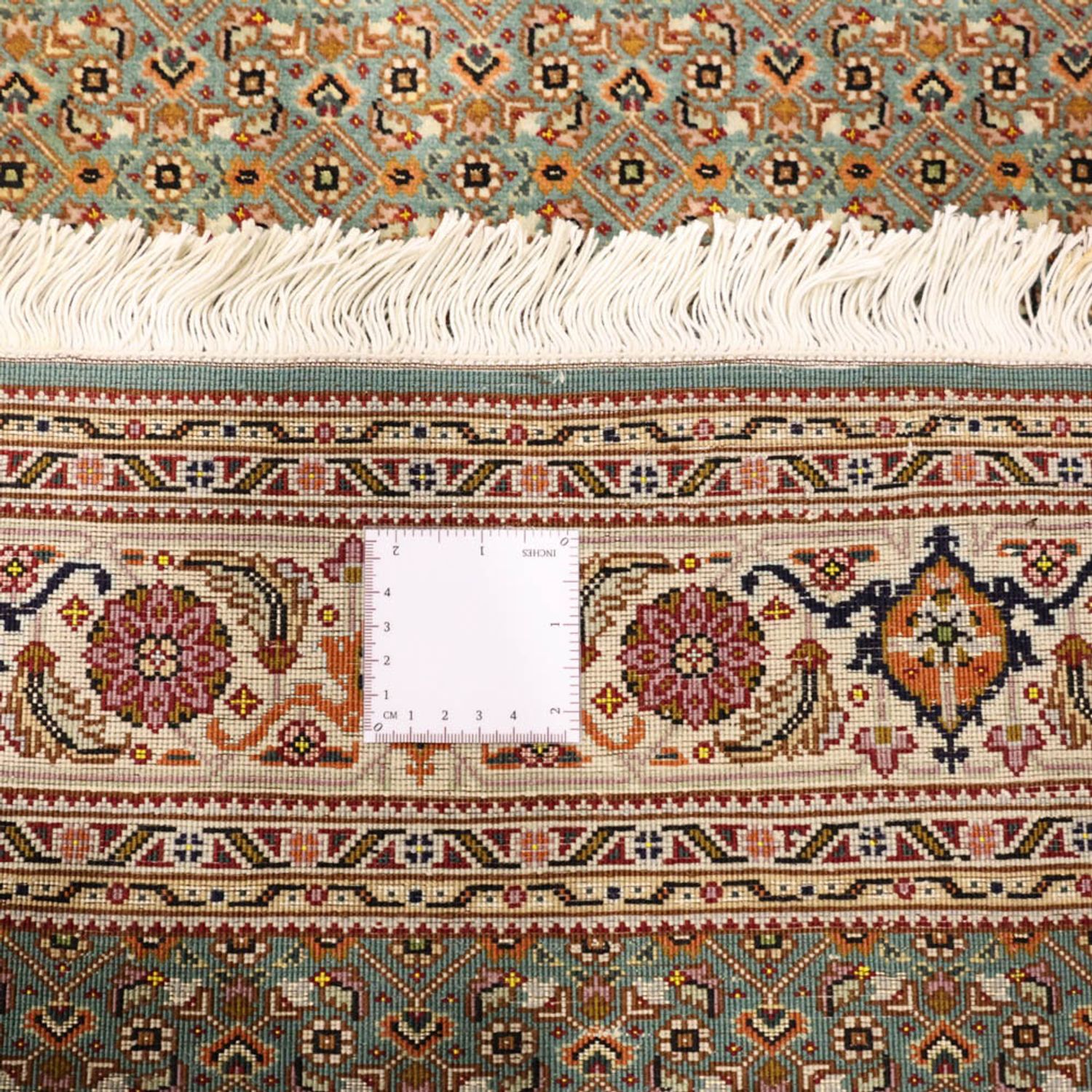 Perserteppich - Täbriz - Royal - Royal - 145 x 101 cm - olivgrün