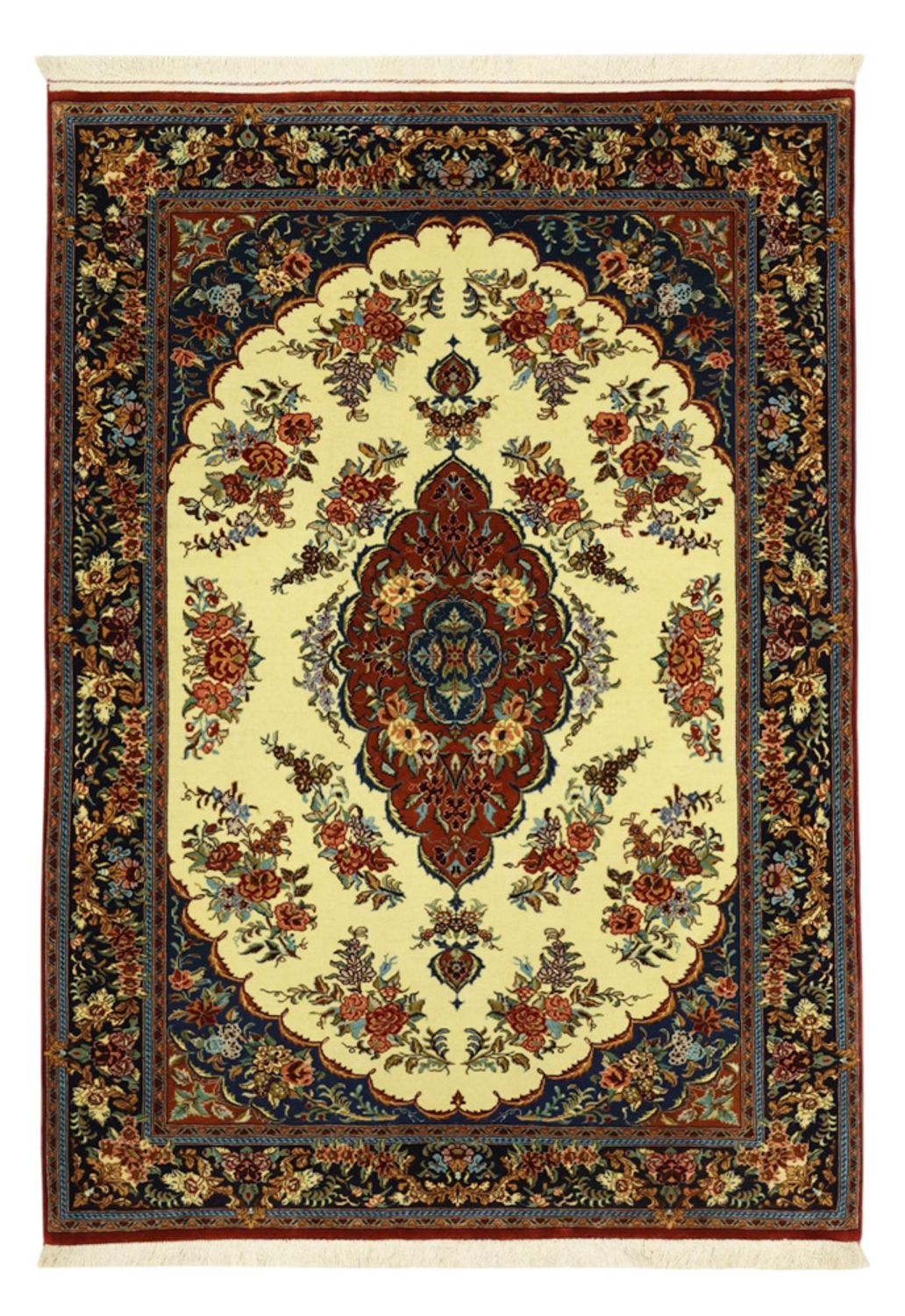Perserteppich - Classic - 146 x 105 cm - creme