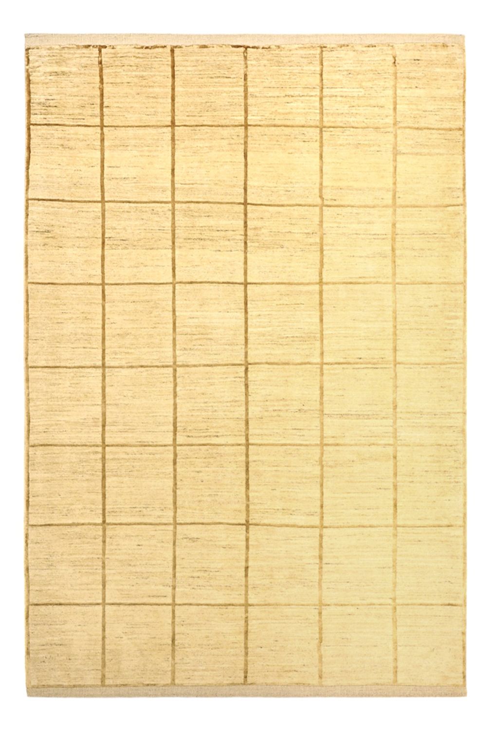 Gabbeh Koberec - Loribaft Perský - 237 x 168 cm - světle béžová