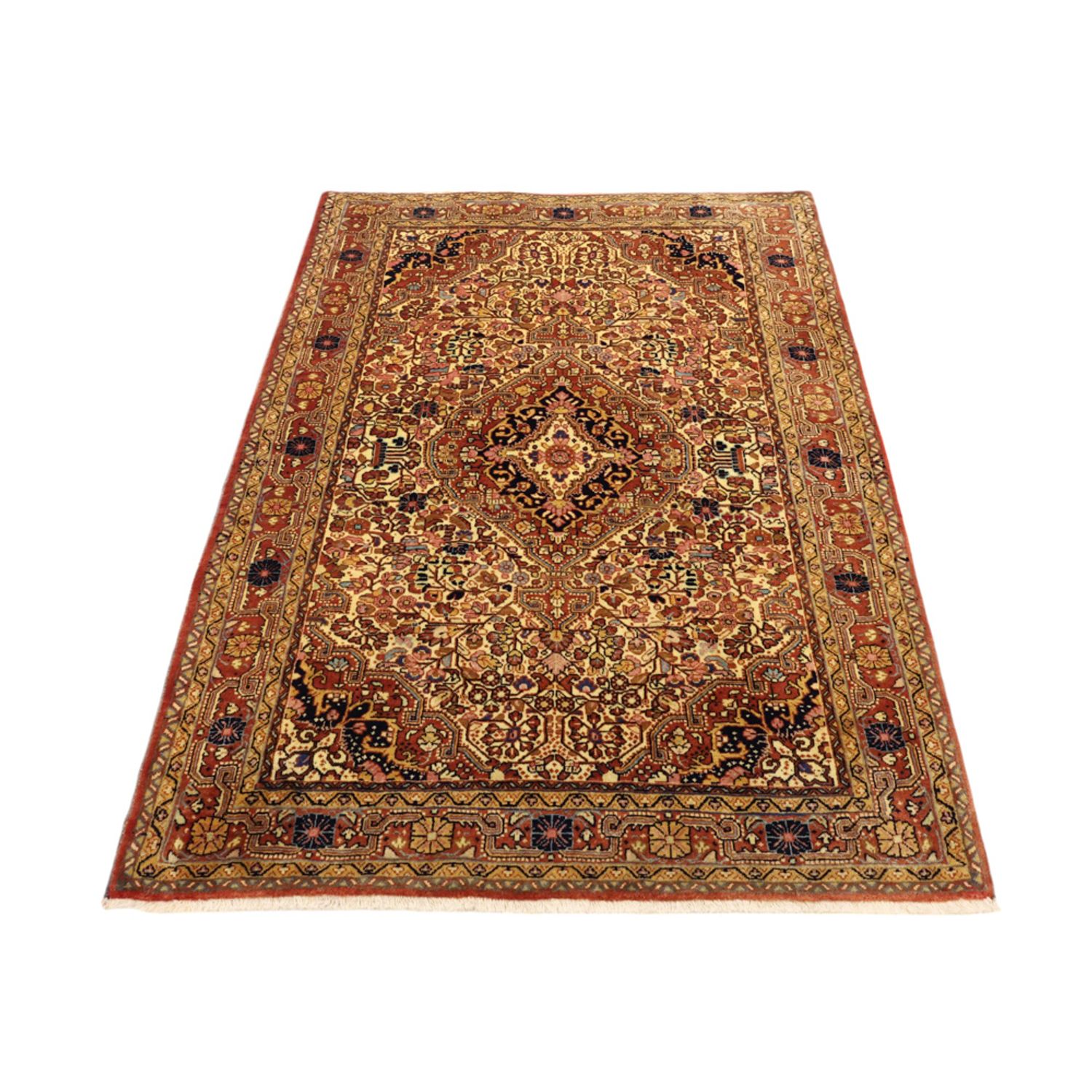 Perserteppich - Nomadic - 151 x 109 cm - hellbeige