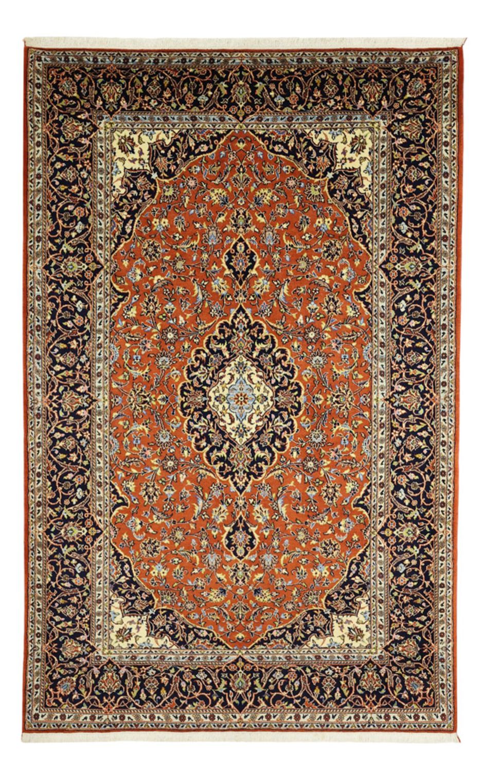 Perzisch tapijt - Keshan - 215 x 138 cm - terracotta