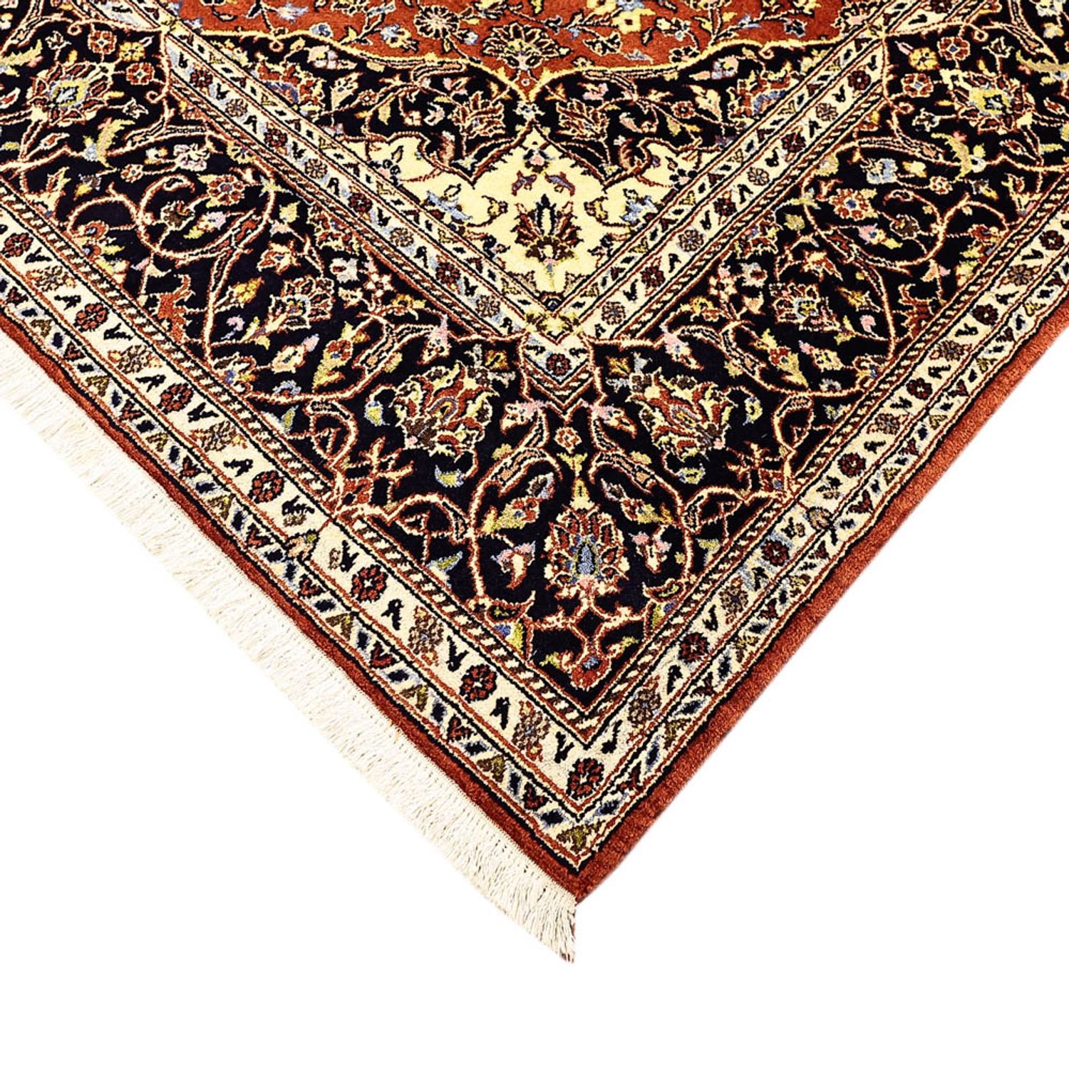 Perzisch tapijt - Keshan - 215 x 138 cm - terracotta