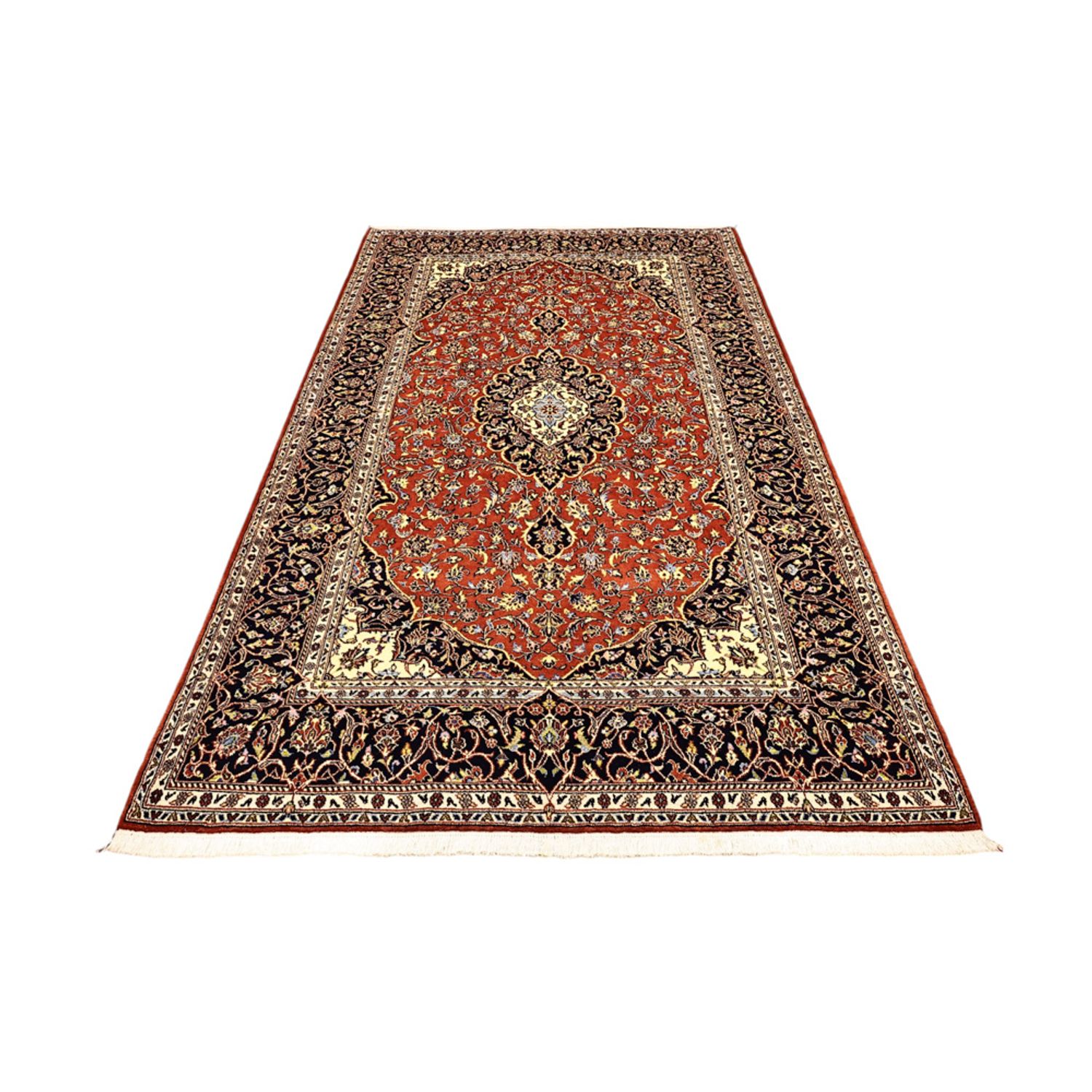Perzisch tapijt - Keshan - 215 x 138 cm - terracotta