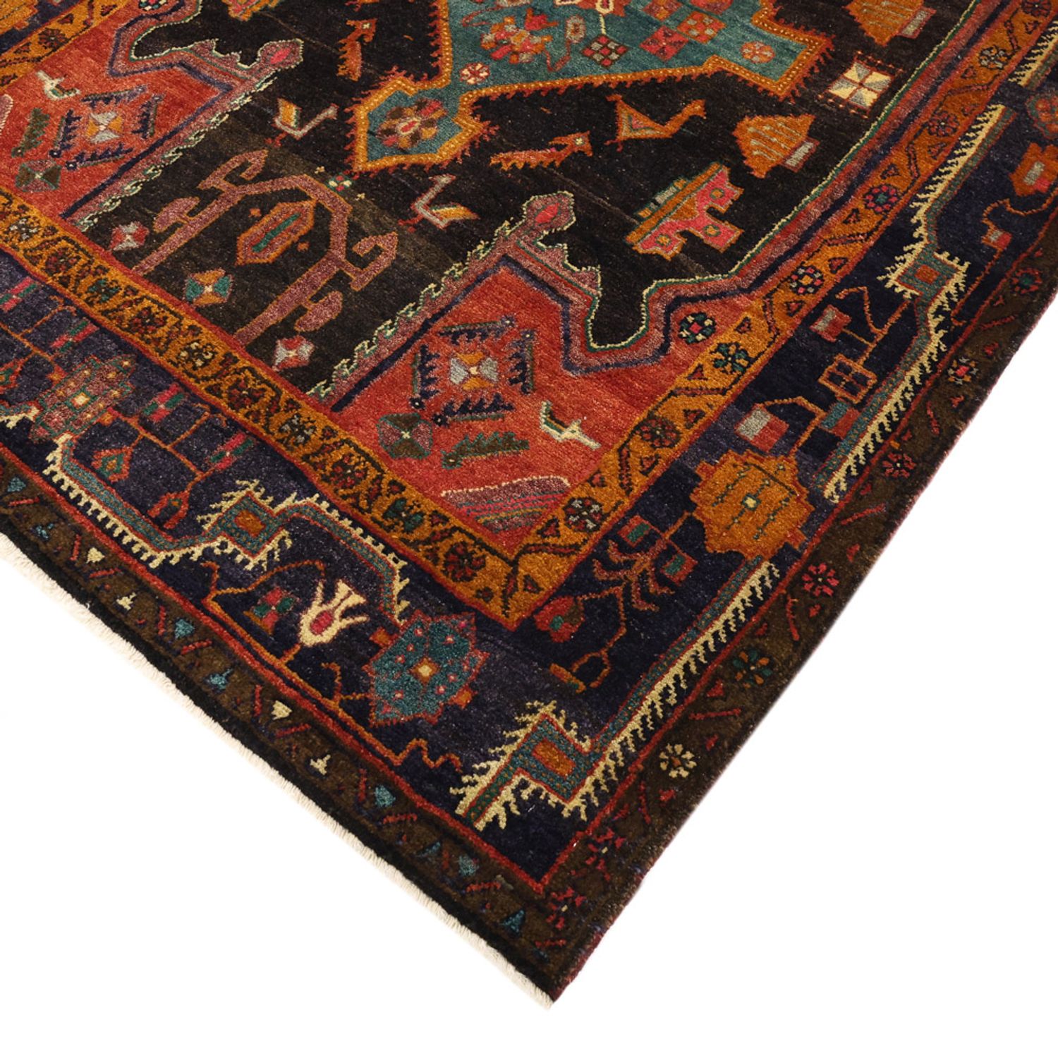 Perserteppich - Nomadic - 336 x 168 cm - mehrfarbig